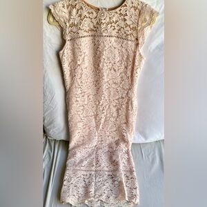 Ralph Lauren Laser Cutout Lace Dress